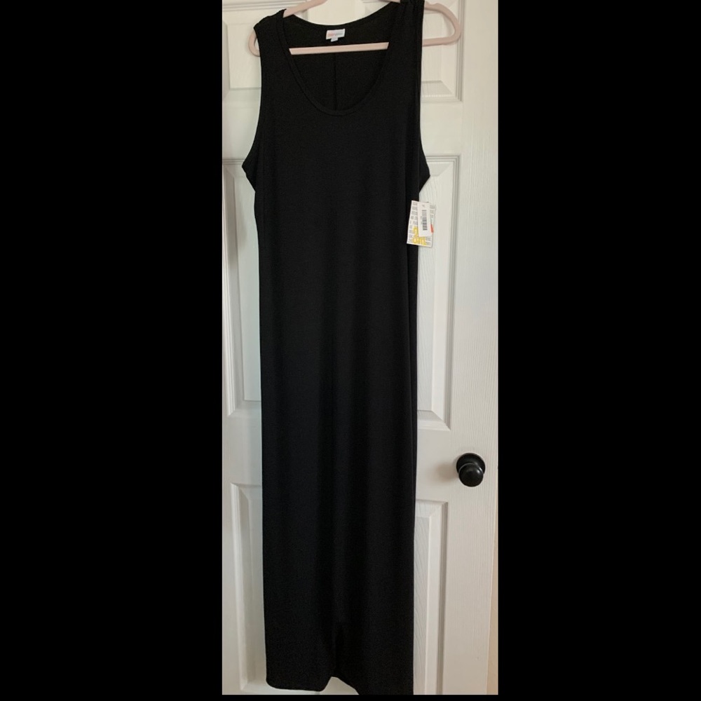 LuLaRoe Dani Dress NWT Solid Black